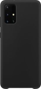 Hurtel Silicone Case elastyczne silikonowe etui pokrowiec Samsung Galaxy A51 czarny uniwersalny 1
