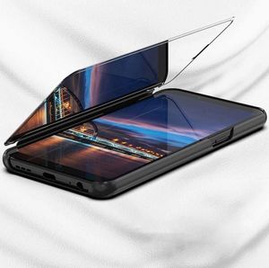 Hurtel Clear View Case futerał etui z klapką Xiaomi Redmi Note 9 Pro / Redmi Note 9S srebrny uniwersalny 3