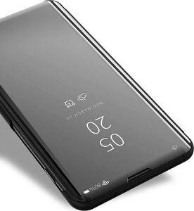 Hurtel Clear View Case futerał etui z klapką Xiaomi Redmi Note 9 Pro / Redmi Note 9S srebrny uniwersalny 5