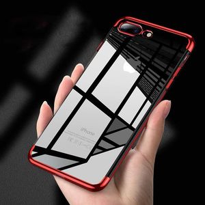 Hurtel Clear Color case żelowy pokrowiec etui z metaliczną ramką iPhone 8 Plus / iPhone 7 Plus niebieski uniwersalny (59859-uniw) - 59859-uniw 14