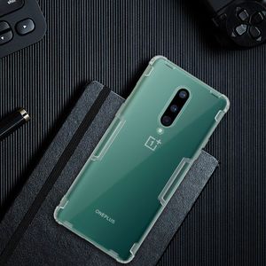 Nillkin Nillkin Nature żelowe etui pokrowiec ultra slim OnePlus 8 przezroczysty uniwersalny 19