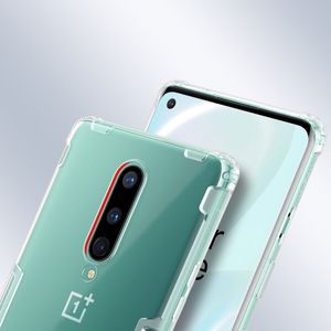 Nillkin Nillkin Nature żelowe etui pokrowiec ultra slim OnePlus 8 przezroczysty uniwersalny 10