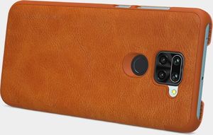 Nillkin Nillkin Qin skórzana kabura etui Xiaomi Redmi 10X 4G / Xiaomi Redmi Note 9 czarny uniwersalny 11