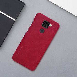 Nillkin Nillkin Qin skórzana kabura etui Xiaomi Redmi 10X 4G / Xiaomi Redmi Note 9 czarny uniwersalny 19
