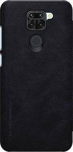 Nillkin Nillkin Qin skórzana kabura etui Xiaomi Redmi 10X 4G / Xiaomi Redmi Note 9 czarny uniwersalny 2