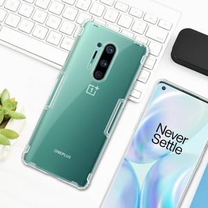 Nillkin Nillkin Nature żelowe etui pokrowiec ultra slim OnePlus 8 Pro przezroczysty uniwersalny 19