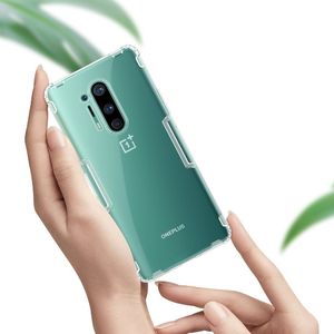 Nillkin Nillkin Nature żelowe etui pokrowiec ultra slim OnePlus 8 Pro przezroczysty uniwersalny 6