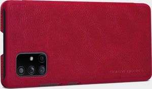 Nillkin Nillkin Qin skórzana kabura etui Samsung Galaxy A71 5G czarny uniwersalny 6