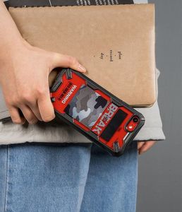 Ringke Ringke Fusion X Design etui pancerny pokrowiec z ramką iPhone SE 2020 / iPhone 8 / iPhone 7 czarny (XDAP0010) uniwersalny 2