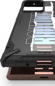 Ringke Ringke Fusion X Design etui pancerny pokrowiec z ramką Samsung Galaxy Note 20 Ultra czarny (XDSG0039) uniwersalny (62672-uniw) - 62672-uniw 2