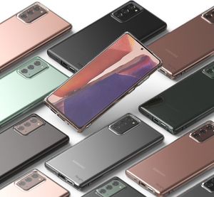 Ringke Ringke Air ultracienkie żelowe etui pokrowiec Samsung Galaxy Note 20 przezroczysty (ARSG0029) uniwersalny 14