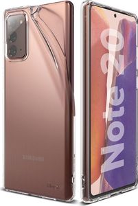 Ringke Ringke Air ultracienkie żelowe etui pokrowiec Samsung Galaxy Note 20 przezroczysty (ARSG0029) uniwersalny 4