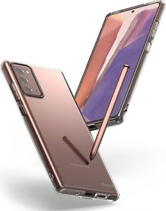 Ringke Ringke Air ultracienkie żelowe etui pokrowiec Samsung Galaxy Note 20 przezroczysty (ARSG0029) uniwersalny 7