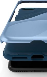 Ringke Ringke Wave hybrydowe etui żelowy pokrowiec z ramką iPhone SE 2020 / iPhone 8 / iPhone 7 złoty (WVAP0027) uniwersalny 6