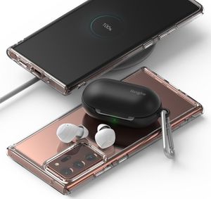 Ringke Ringke Fusion etui pokrowiec z żelową ramką Samsung Galaxy Note 20 Ultra przezroczysty (FSSG0082) uniwersalny 11