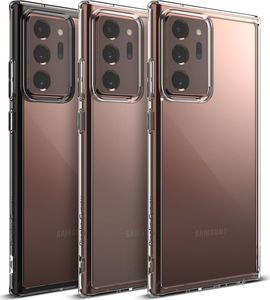 Ringke Ringke Fusion etui pokrowiec z żelową ramką Samsung Galaxy Note 20 Ultra przezroczysty (FSSG0082) uniwersalny 4