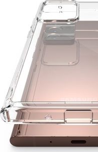 Ringke Ringke Fusion etui pokrowiec z żelową ramką Samsung Galaxy Note 20 Ultra przezroczysty (FSSG0082) uniwersalny 7