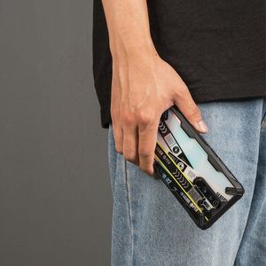 Ringke Ringke Fusion X Design etui pancerny pokrowiec z ramką Xiaomi Redmi Note 8 Pro czarny (XDXI0012) uniwersalny 4