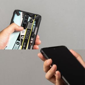 Ringke Ringke Fusion X Design etui pancerny pokrowiec z ramką Xiaomi Redmi Note 8 Pro czarny (XDXI0012) uniwersalny 6