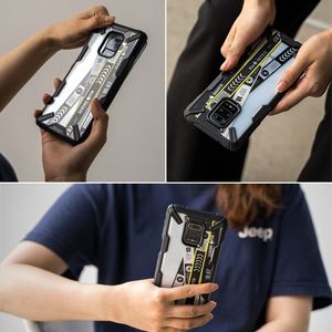 Ringke Ringke Fusion X Design etui pancerny pokrowiec z ramką Xiaomi Redmi Note 9 Pro / Redmi Note 9S czarny (XDXI0010) uniwersalny 8