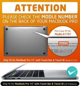 Supcase Supcase Iblsn Rugged Macbook Pro 15 2016-2019 Black uniwersalny 2