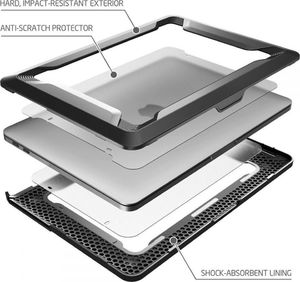 Supcase Supcase Iblsn Rugged Macbook Pro 15 2016-2019 Black uniwersalny 5
