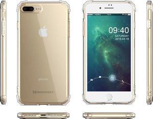Wozinsky Wozinsky Anti Shock pancerne etui do iPhone 8 Plus / iPhone 7 Plus przezroczysty uniwersalny 7