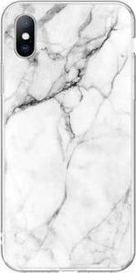 Wozinsky Wozinsky Marble żelowe etui pokrowiec marmur Xiaomi Mi 10 Lite biały uniwersalny 2
