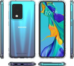 Wozinsky Wozinsky Anti Shock pancerne etui do Samsung Galaxy S20 Ultra przezroczysty uniwersalny 8