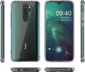Wozinsky Wozinsky Anti Shock pancerne etui do Xiaomi Redmi Note 8 Pro przezroczysty uniwersalny 8