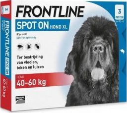 Frontline Frontline Spot-On dla Psów powyżej 40 kg XL 3 Pipety 1