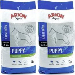 Arion Pakiet Arion Original Chcicken Rice Large Puppy 2 x 12 kg 1