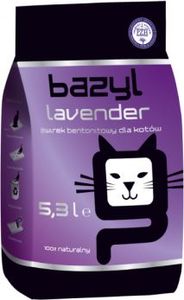 Żwirek dla kota Celpap Bazyl Lavender Żwirek Bentonitowy 5,3 l 1