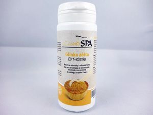 Cosmo SPA CosmoSPA- Naturalna glinka żółta , cera normalna, mieszana, intensywnie odżywia, dodaje blasku, 100 g 1