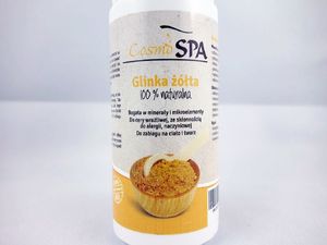 Cosmo SPA CosmoSPA- Naturalna glinka żółta , cera normalna, mieszana, intensywnie odżywia, dodaje blasku, 100 g 2