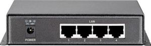Switch LevelOne POE 5-PORT 1GB / 4 POE 61,6W/15,4W-PORT (GEP-0520) 2