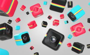 Kamera Polaroid CUBE czerwona 6