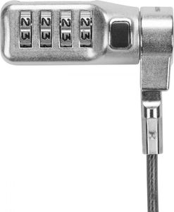 Linka zabezpieczająca Targus Zamek szyfrowy na lince zwijanej DEFCON 3-in1 4