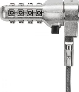 Linka zabezpieczająca Targus Zamek szyfrowy na lince zwijanej DEFCON 3-in1 5