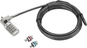 Linka zabezpieczająca Targus Defcon 3-in-1 2m  (ASP86GL) 1