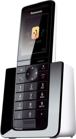 Telefon stacjonarny Panasonic KX-PRS110 Czarno-biały 1