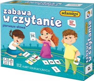 Adamigo Zabawa w czytanie Gra edukacyjna 1