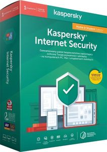 Kaspersky Lab Internet Security Home & Student 1 urządzenie 12 miesięcy  (KL1939PBAFSHS) 1