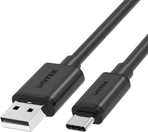 Kabel USB Unitek USB-A - USB-C 1.5 m Czarny (C14067BK ) 1
