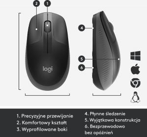 Mysz Logitech M190 (910-005905) 7
