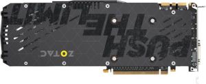 Karta graficzna Zotac GeForce GTX 980Ti AMP 6GB DDR5 (384 bit) HDMI, DVI, 3x DP (ZT-90503-10P) 5