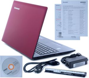 Laptop Lenovo G50-80 (80L0009JPB) CZERWONY 4