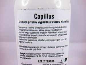 Cannaderm Capillus Szampon przeciw wypadaniu włosów z kofeiną 1