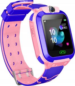 Smartwatch GepardWatches Smartwatch Dzieciący SIM 2G GPS Aparat IP67 Q12B Pink 1