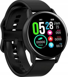 Smartwatch GepardWatches DT88 Srebrny  (DT88 Black Bracelet) 3